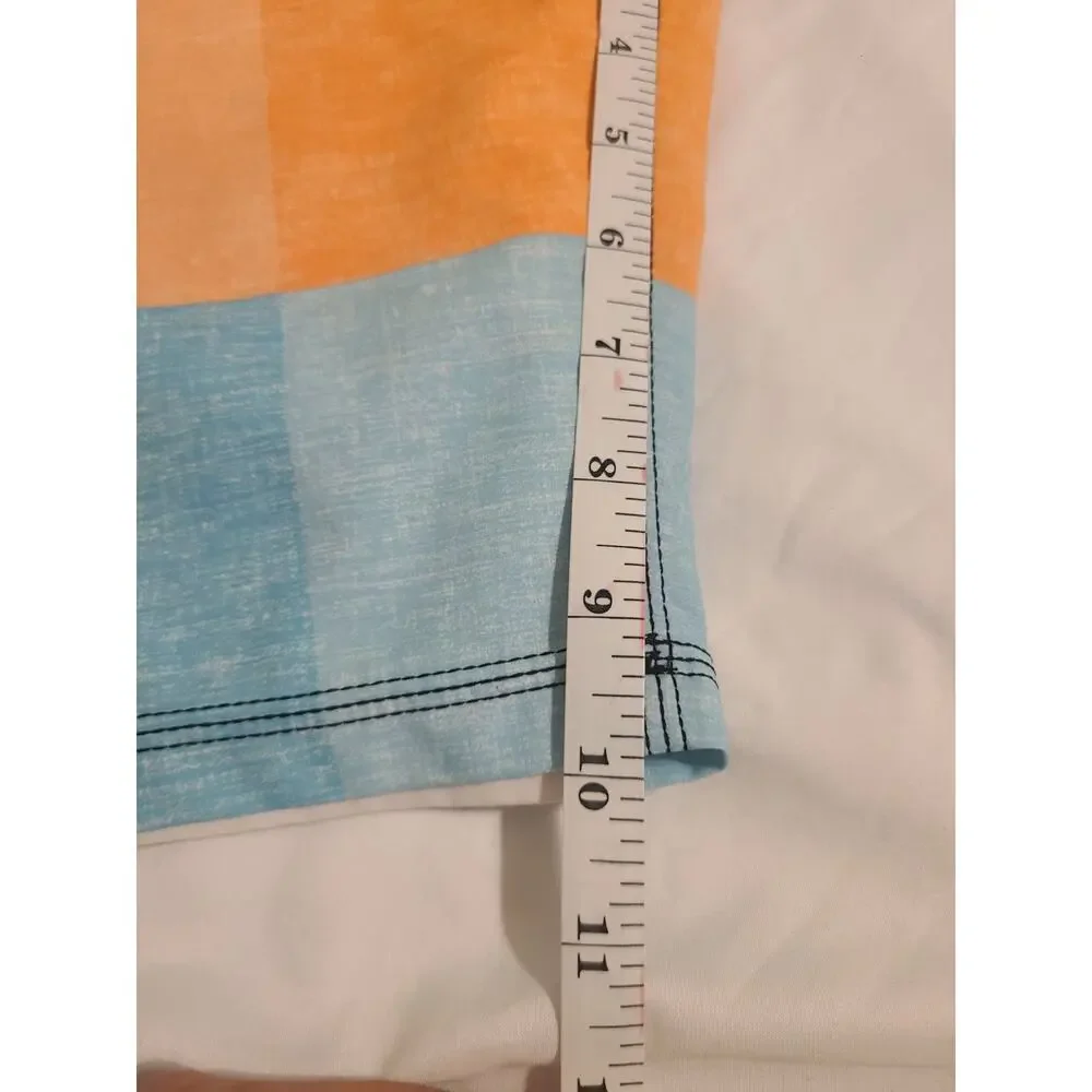 Hurley size 34 men's striped swimming trunks